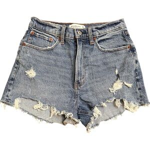 Abercrombie & Fitch mom shorts curve love Size 26